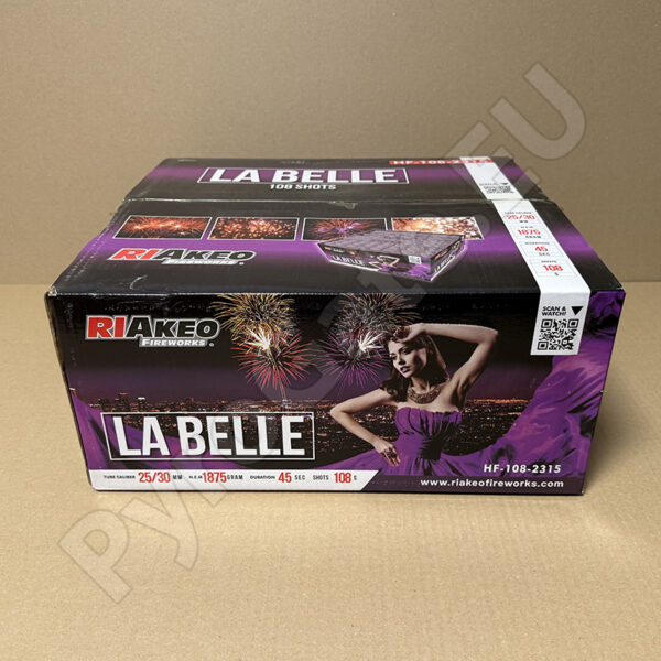 108 shots - La Belle - fireworks cake by RIAKEO